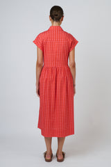 Poplin Shirt Dress - Cannage