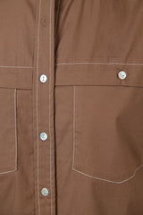Poplin Shirt - Cookie
