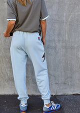 Vintage Western Track Pants - Powder Blue