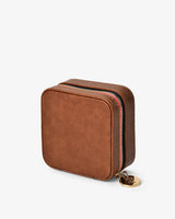 EK Jewellery Case - Tan Pebble