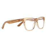 LILA GRACE CHAMPAGNE - Wooden Blue Light Blocking Magnifying Reader