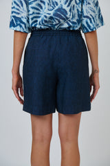 Linen Shorts - Eclipse