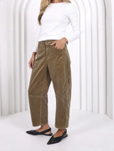 Toni Corduroy Jeans - Sage