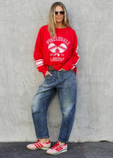 Pickleball L/S Tee - Red