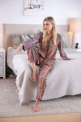 PJ Set - Top and Bottom - Olive