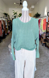 Alira Knit - Matcha Green