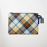 Country Plaid - Large Zip Pouch