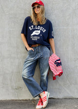 St Lewis Tee - Navy