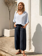 Sadhu Cotton Pants - Charcoal