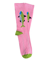 Sardines Pink Cotton Socks