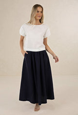 Sola Skirt - Navy
