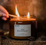 The Hinterland -Extra Large Amber Glass