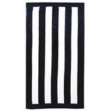 Classic Stripe Beach Towel: Navy