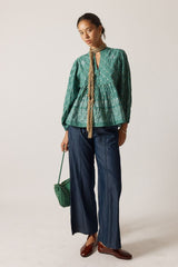 Locket of Love Top - Sage