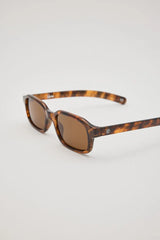 THE BUZZ TURTLE Sunglasses - Dark Brown