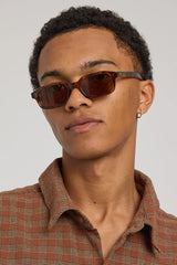 THE BUZZ TURTLE Sunglasses - Dark Brown