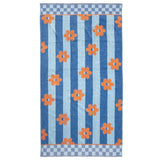 Jacquard Beach Towel: Aster