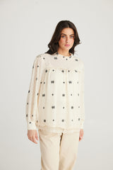Ellidy Blouse - Ecru