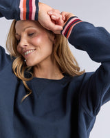 Lili Fleece Crew - Navy