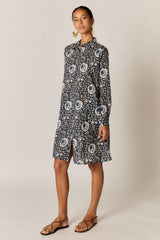 Emily Shirtmaker Print Dress