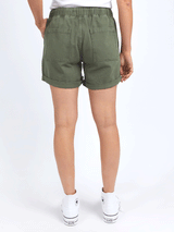 Emma Relaxed Denim Short - Clover
