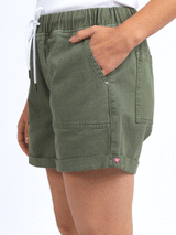 Emma Relaxed Denim Short - Clover