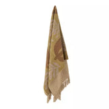 Bloomingville - Lark Throw - Yellow, Recycled Cotton