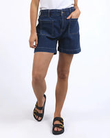 Lennox Denim Short - Dark Blue