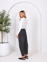 Leo Barrel Jeans -Black