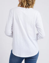 Everyday L/S Tee - White