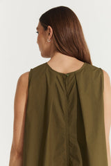 Montaigne Delphine Dress - Olive