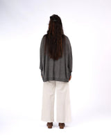 Manuel Australian Merino Sweater - Grey