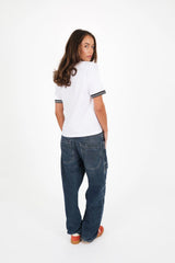 Bella Contrast Tee - Black