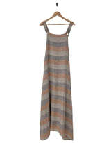Montaigne Overall-Style Linen Maxi - Stripe