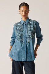 Puttin on the Ritz Shirt - Denim