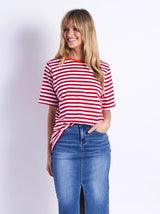 Brunswick Short Sleeve Tee - Red
