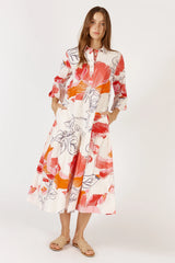 Aurora Maxi Dress - White