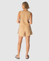 Paperheart Short & Top Set - Latte
