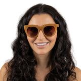 MILLA CARAMEL SUNGLASSES