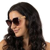 BELLA IVORY TORTOISE SUNGLASSES