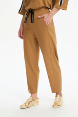 Barrel Leg Lounge Pant - Cinnamon