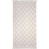 Flora Beach Towel - Pebble