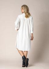 Cove Cotton Dress in Cream