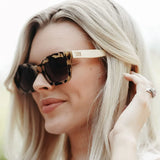 ZAHRA OPAL TORT SUNGLASSES