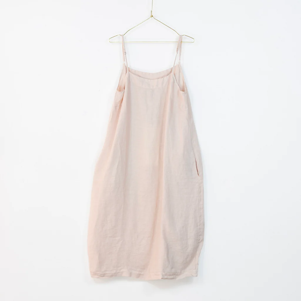 Linen Tulip Dress in Salina - 3540903
