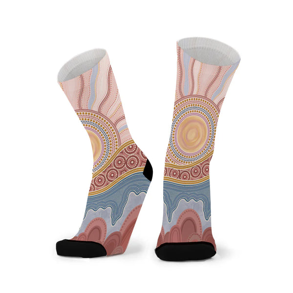 Sunset Healing - Bamboo Socks