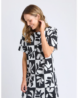 Splice Dress - Black