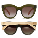 MILLA KHAKI SUNGLASSES