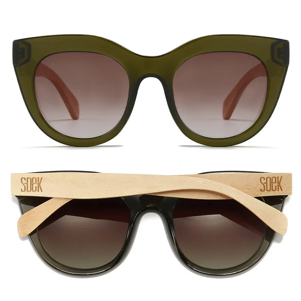 MILLA KHAKI SUNGLASSES