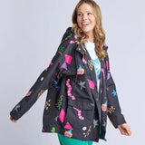 Licorice Galaxy Raincoat